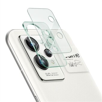 IMAK For Realme GT2 Pro Ultra Clear Anti- Scratch härdat glas Kameralinsfilm + Akryllinsskydd