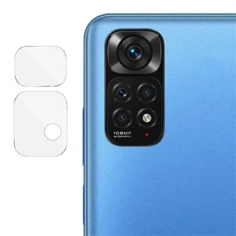 IMAK 1Set kameralinsskydd för Xiaomi Redmi Note 11S 4G, HD Clear Scratch- Beständigt härdat glas Kameralinsskydd