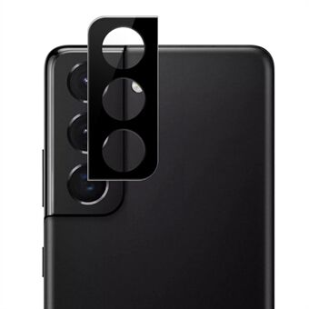 MOCOLO kameralinsskydd för Samsung Galaxy S22 5G, silketryck helt lim Fullt Scratch Kameralinsskydd i härdat glas - svart
