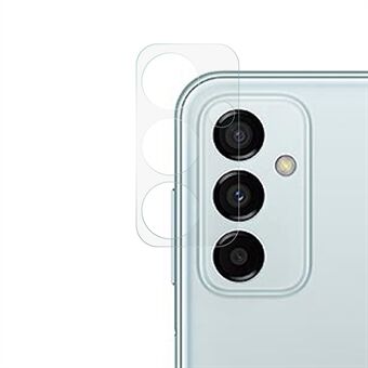 För Samsung Galaxy F23 / M23 5G Auto Adsorption Crystal Kameralinsskydd Härdat glas Bakre kameralinsskydd