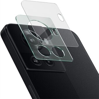 IMAK för OnePlus 10R 5G / ACE 5G Anti- Scratch Hög transparens härdat glas Kameralinsfilm + Akryllinsskydd