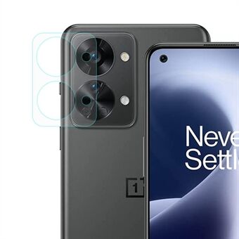 För OnePlus Nord 2T 5G Bakkamera Linsskydd Transparent slitstark HD-härdat glasfilm