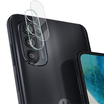 IMAK för Motorola Moto G52 4G Integrerad linsfilm i härdat glas + Scratch HD Klar reptålig kameralinsskyddstillbehör