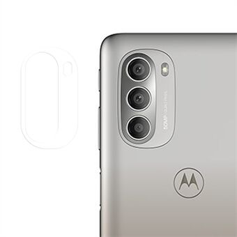 För Motorola Moto G51 5G Bakre kamera Lins härdat glasfilm Full täckande linsskydd