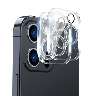 ENKAY HAT- Prince 2st/set för iPhone 14 Pro /14 Pro Max  Bakre kamera Linsfilm Heltäckande härdat glas.