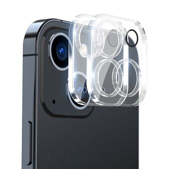 ENKAY HAT- Prince 2st/set för iPhone 13 /13 mini  bakre kamera lins tunt härdat glas heltäckande linsskydd