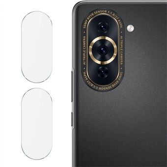 IMAK 2st/set Kameralinsskydd för Huawei nova 10 Pro 4G, slitstark HD Anti-bubbel härdat glasfilm
