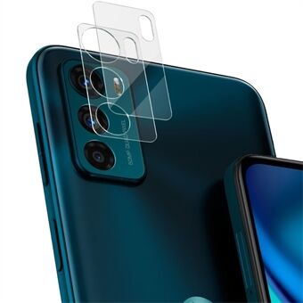 IMAK kameralinsfilm för Motorola Moto G42 4G Anti-olja Ultra Clear Anti-slitage linsskydd i härdat glas + akryl linsskydd