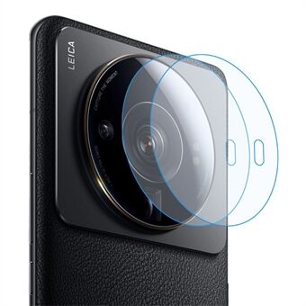 ENKAY HAT- Prince 2st / Set för Xiaomi 12S Ultra 5G kameralinsskydd 9H 0,2 mm högt aluminium-kiselglas hel täckfilm