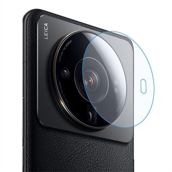 ENKAY HAT- Prince för Xiaomi 12S Ultra 5G kameralinsskydd Helt lim Helt skydd 0,2 mm högt aluminium-kiselglasfilm