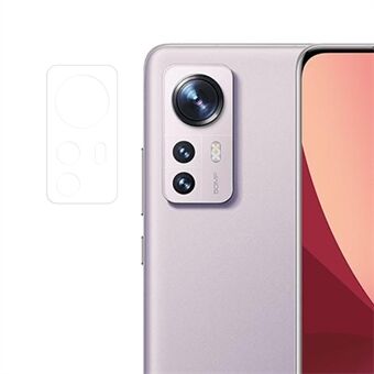 ENKAY HAT- Prince För Xiaomi 12 5G / 12X 5G / 12S 5G Kameralinsskydd 0,2 mm 9H Heltäckande Hellim Hög Aluminium-silikon glasfilm