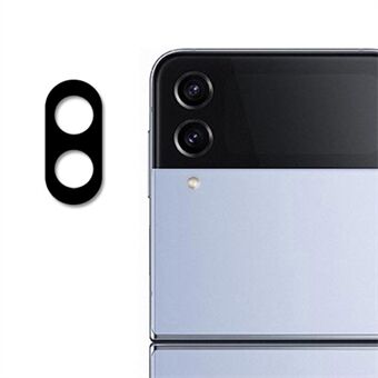 ENKAY HAT- Prince För Samsung Galaxy Z Flip4 5G Anti-slitage Full täckning Bakre kamera Linsskydd Sidentryck linsfilm av härdat glas