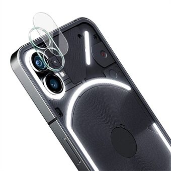 IMAK Kameralinsskydd för Nothing-telefon (1) 5G, HD Anti-olja härdat glasfilm + reptålig Scratch