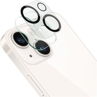 IMAK För iPhone 14/14 Plus Kameralinsskydd i härdat glas + Akryllinsskydd Anti- Scratch linsfilm