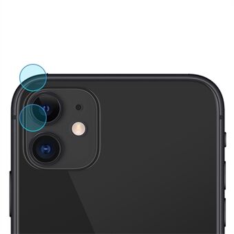 AMORUS 1Set Kameralinsskydd för iPhone 11 6,1 tum, Ultra HD Anti- Scratch Härdat Glas Kameraskydd Splittrsäkert individuell linsfilm