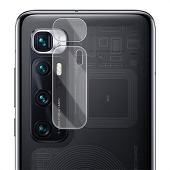 AMORUS för Xiaomi Mi 10 Ultra-härdat glas Kameralinsskydd Anti- Scratch HD Klar Anti-explosionslinsfilm