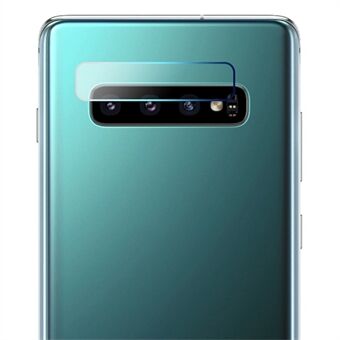 AMORUS För Samsung Galaxy S10 Plus / S10 Hellim Anti-explosion Kameralinsskydd Högtransmittans härdat glas Telefon Bakre linsfilm
