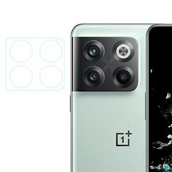 ENKAY HAT- Prince för OnePlus ACE Pro 5G / 10T 5G Transparent linsskydd Heltäcke Bubbelfritt härdat glas Kameralinsfilm