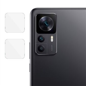 IMAK 2st/set Kameralinsskydd för Xiaomi 12T Pro 5G, HD-härdat glas Scratch linsskyddsfilm