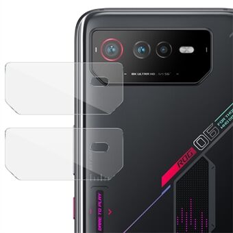 ENKAY Prince PRINCE 2st Kameralinsskydd för Asus ROG Phone 6 5G / 6D 5G / 6 Pro 5G, Ultra HD 9H Högt aluminium-kiselglas heltäckande 0,2 mm linsfilm