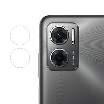 1 set kameralinsskydd för Xiaomi Redmi 11 Prime 5G, individuellt soda-lime glas mjukt linsskydd Klar anti- Scratch