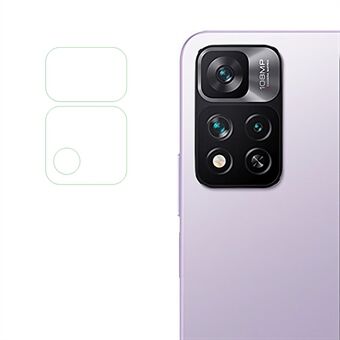 1 set för Xiaomi 11i HyperCharge 5G mjukt bakre linsskydd Anti- Scratch Flexibelt soda-lime glas HD klar telefon bakre linsfilm