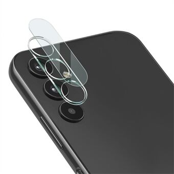 IMAK för Samsung Galaxy A34 5G Ultra Clear kameralinsskydd Scratch repsäkert integrerad linsfilm i härdat glas + akryllinsskydd
