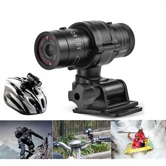 F9 HD 1080P 120 grader Outdoor DV Minivideokamera Vattentät Cykel Motorcykel Hjälm Videokamera