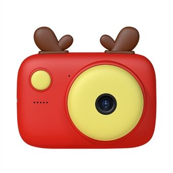 A2 2,4 tum IPS-skärm Macaron Cute Camera 4000W Dual Lens 1080P Minikamera med 16G minneskort för barn