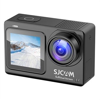 SJCAM SJ8 Action-kamera med dubbla skärmar 2,33" pekskärm 4K HD-kamera multifunktionell vattentät Vision med mörkerseende för fotografering