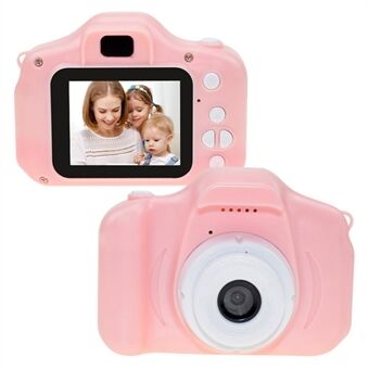 X2 barnkamera 1080P barnvideokamera Dual Cam Design Kameraleksak som stöder 32GB minneskort