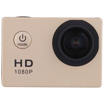 X6000-11 mini actionkamera 2,0" LCD-skärm 1080P kamera multifunktionell vattentät ridinspelare för Outdoor