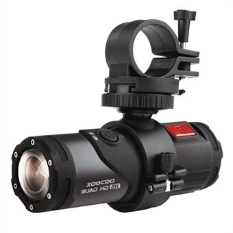 SOOCOO S20+ 4K HD-videokamera Vattentät Outdoor WiFi Motorcykel Cykel Videoinspelare Kamera