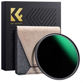 K&F CONCEPT KF01.1995 Nano-X Pro 82mm ND1000 Kameralinsfilter 36 Flerskiktsbeläggning 10-Stopp Fast Neutral Densitet HD Vattentätt Smal ND Linsfilter