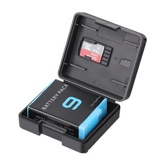 Batteriförvaringslåda i plast för GoPro Hero 9 Svart / 8 Svart / 7 Svart / 6