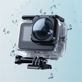 AT1269 45 m undervattensdykningsskalkamera Skyddande vattentät hölje med vidvinkel MAX-objektiv för GoPro Hero 10/9