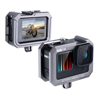 Kameraskyddsram Slagfri aluminiumhölje för GoPro Hero 10/9