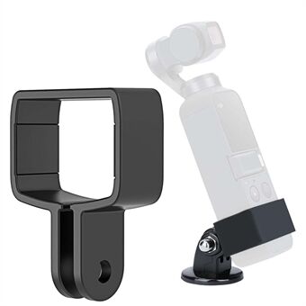 AGDY34 Kameraram Fäste Stand Monteringsställ med 1/4 adapter och skruv för DJI Osmo Pocket / Pocket 2