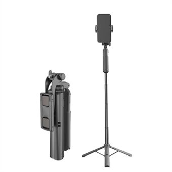 A61 2-i-1 Bluetooth-fjärrkontroll Selfie Stick 80 cm Stand för Android iPhone