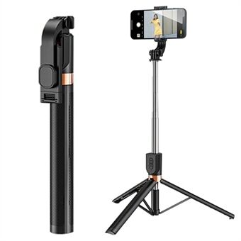 KH6 Utdragbar 1,7 m Mini Selfie Stick Stativ Fjärrkontroll Telefonhållare Stand för Tik Tok Livestream Videoinspelning Fotografi