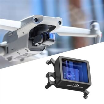 ULANZI DR-03 1.33X kamera anamorfisk lins för DJI Mavic Air 2 Drone Tillbehör