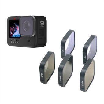 Professionell linsfilter ND32 neutral densitet linsslutare filter linsskydd för GoPro Hero 9 Black