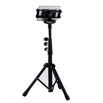 JYX016 360 ° rotationstelefonhållare Teleskopiskt fällbart Stand för Selfie Live Broadcast