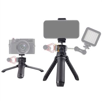 XILETU XSG-2 Bärbar 1/4 tum skruv Kallsko Stativ Kamera Telefon Fill Light Holder Stand
