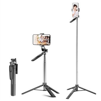 A36 1,6 m utdragbar Selfie Stick- Stand Anti- Shake Kamera Gimbal Stabilizer Telefonhållare med Bluetooth-fjärrkontroll