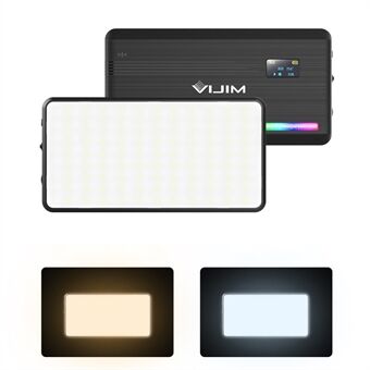 VIJIM VL196 Pocket RGB LED Videoljus Fotografi Fyllningsljus 2500K-9000K Dimbar för livesändningsintervju