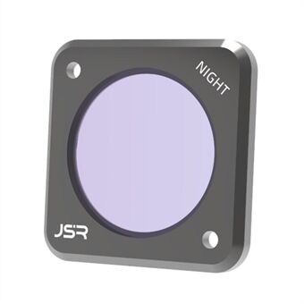 JUNESTAR JSR-1339-14 För DJI Action 2 NIGHT Filter Optiskt glas Anti Ljusförorening Kameralinsfilter