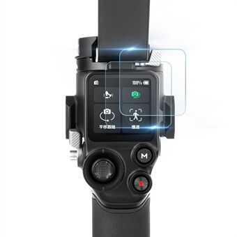 SUNNYLIFE RO-GHM449 2st för DJI RS 3/RS 3 Pro Handhållen stabilisator härdat glas Pekskärmsskydd Anti-fingeravtryck täckfilm