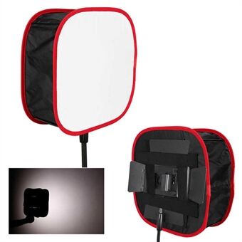 Universal Photo Studio Vikbar hopfällbar fyrkantig Softbox-spridare för LED-lampa Flash