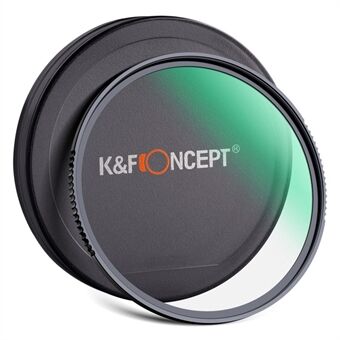K&F CONCEPT KF01.1869 Nano X 82 mm MC UV-skydd Runt filter Stötsäkert HD vattentätt härdat glas DSLR kameralinsfilter med 28 flerskiktsbeläggningar